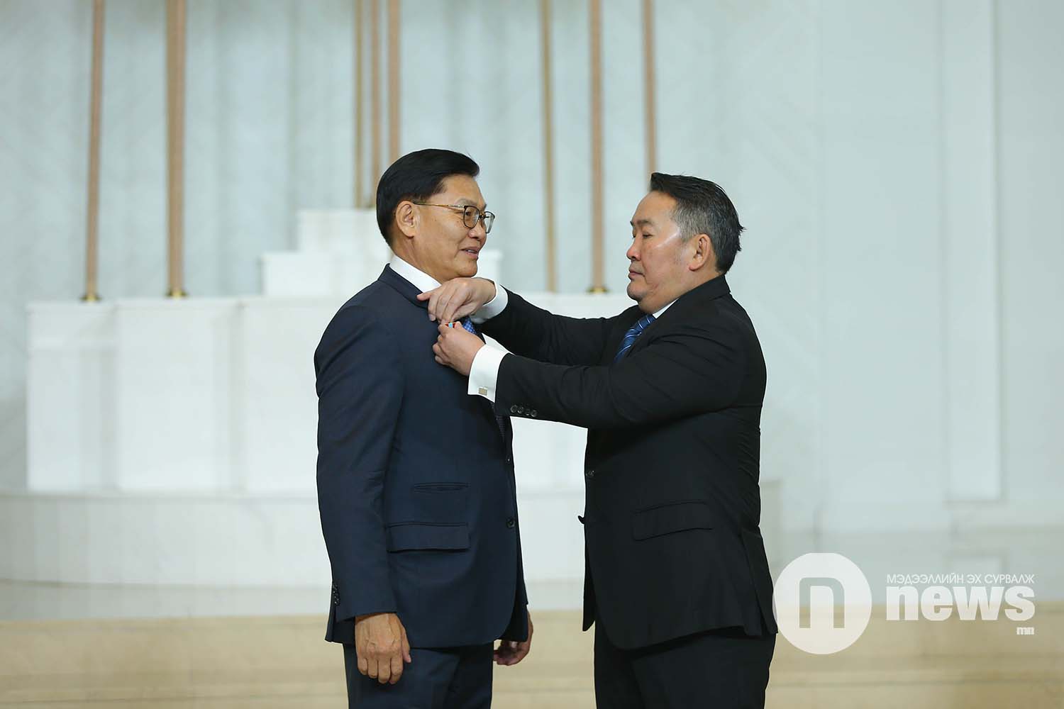Монгол Улсын Ерөнхийлөгчийн зарлигаар Төрийн дээд одон, медаль гардуулах ёслол (58)
