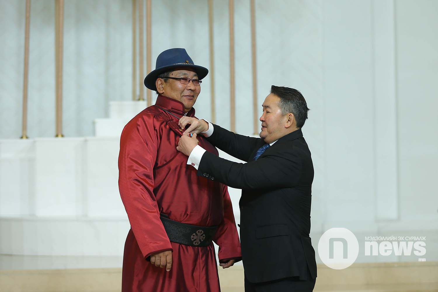 Монгол Улсын Ерөнхийлөгчийн зарлигаар Төрийн дээд одон, медаль гардуулах ёслол (6)