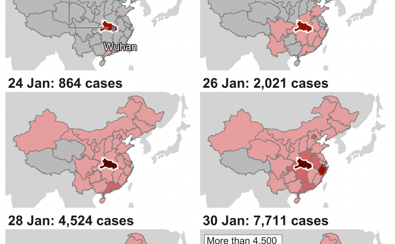Хятадын бүх мужид коронавирусийн халдвар бүртгэгдлээ