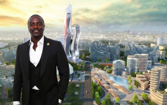 Дуучин Akon өөрийн нэрээр хот байгуулна
