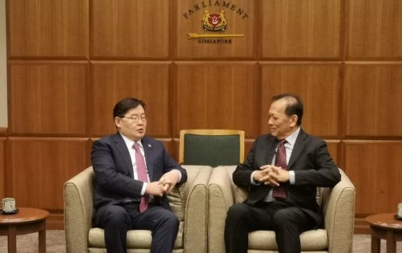 Монгол, Сингапурын парламент хоорондын хамтын ажиллагааг өргөжүүлэх асуудлаар ярилцлаа
