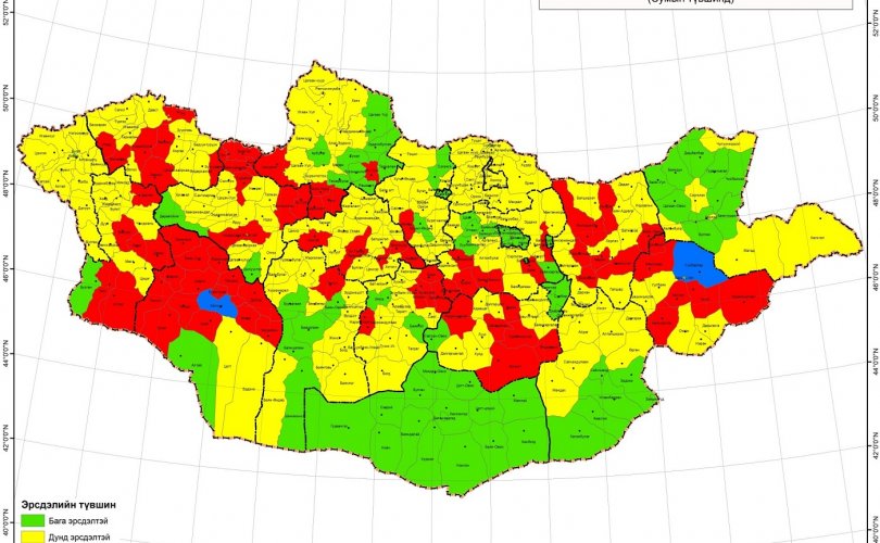 Говь-Алтай аймаг зудын өндөр эрсдэлтэй гарчээ