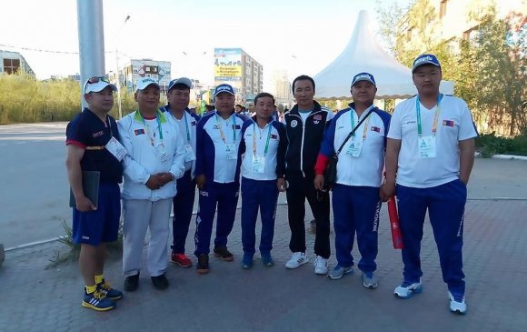 Монголын спортынхон Ц.Амарт хандив цуглуулж байна