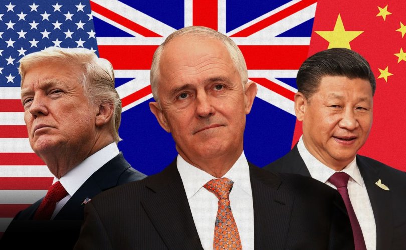 АНУ, Хятадын сөргөлдөөнд Австрали хохиров