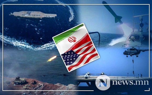 Иран АНУ-ын хөлөг онгоцыг эзлэн авч, пуужингаар сөнөөж үзүүлэв