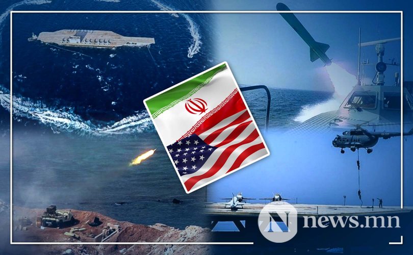 Иран АНУ-ын хөлөг онгоцыг эзлэн авч, пуужингаар сөнөөж үзүүлэв