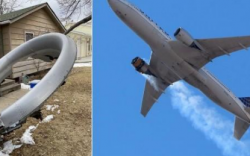 “Boeing 777” онгоцны хөдөлгүүр агаарт шатжээ