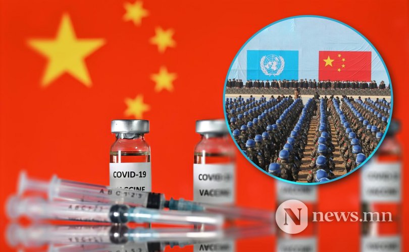 Хятад улс энхийг сахиулагчдад 300 мянган тун вакцин хандивлана
