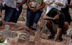 Бразилд 24 цагийн дотор 4195 хүн цар тахлаар нас барав