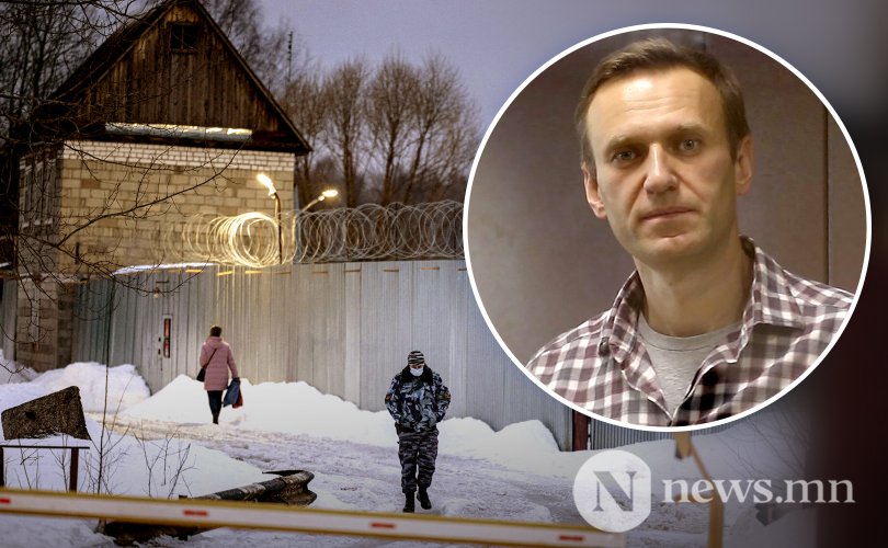 Навальный шоронд өлсгөлөн зарлажээ