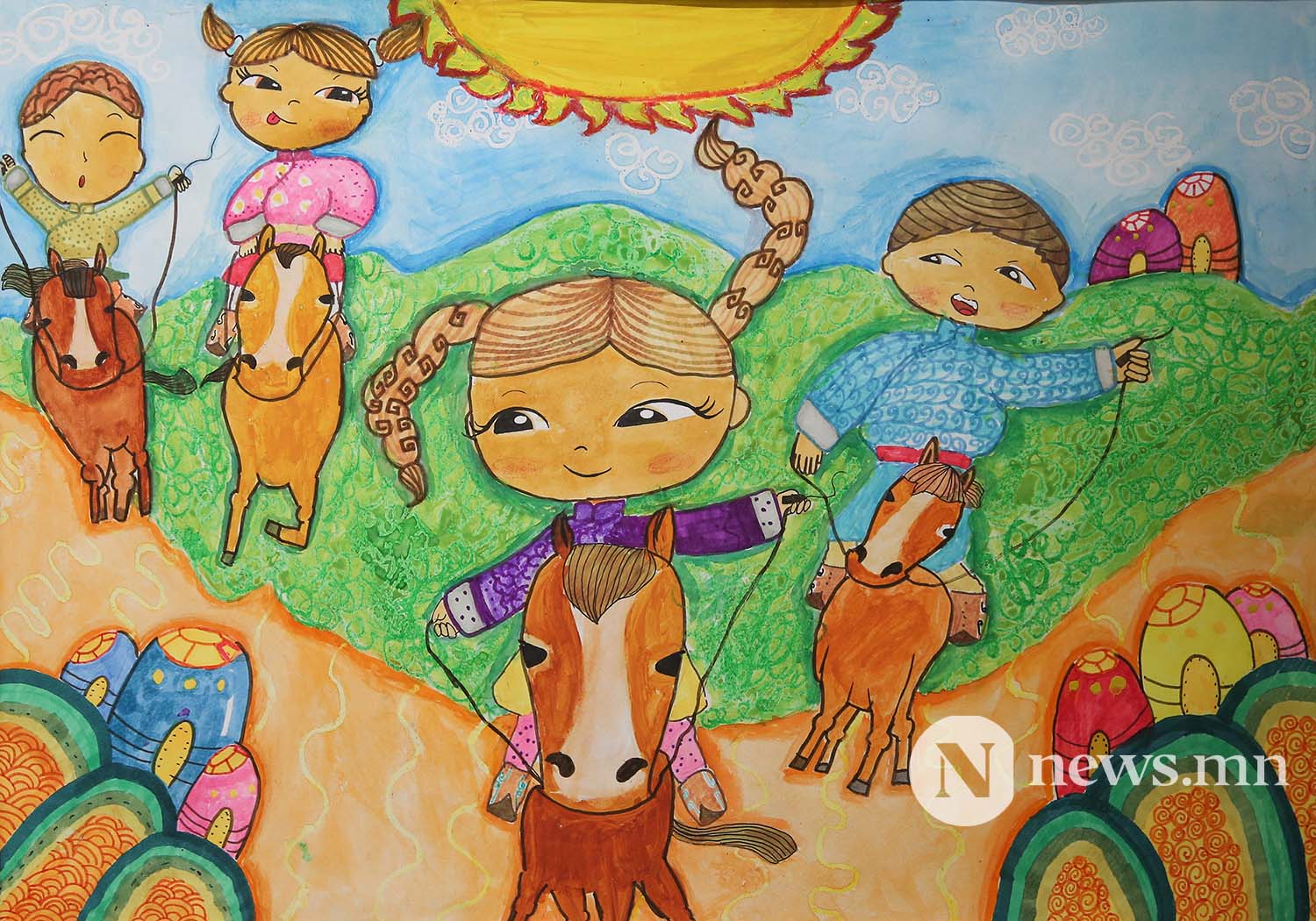 Монгол АРТ галерей Хүүхдийн зургийн уралдаан (25)
