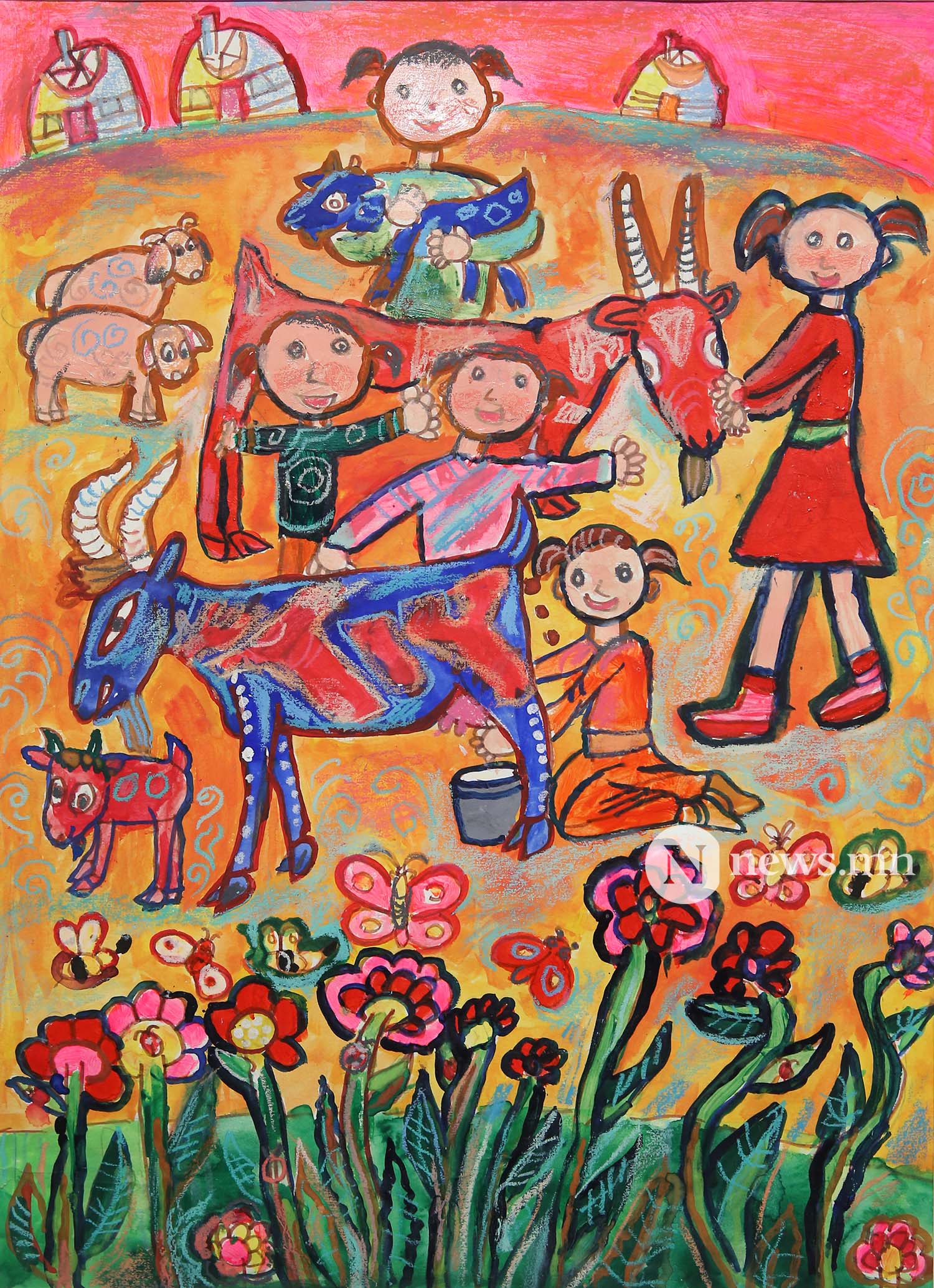 Монгол АРТ галерей Хүүхдийн зургийн уралдаан (49)