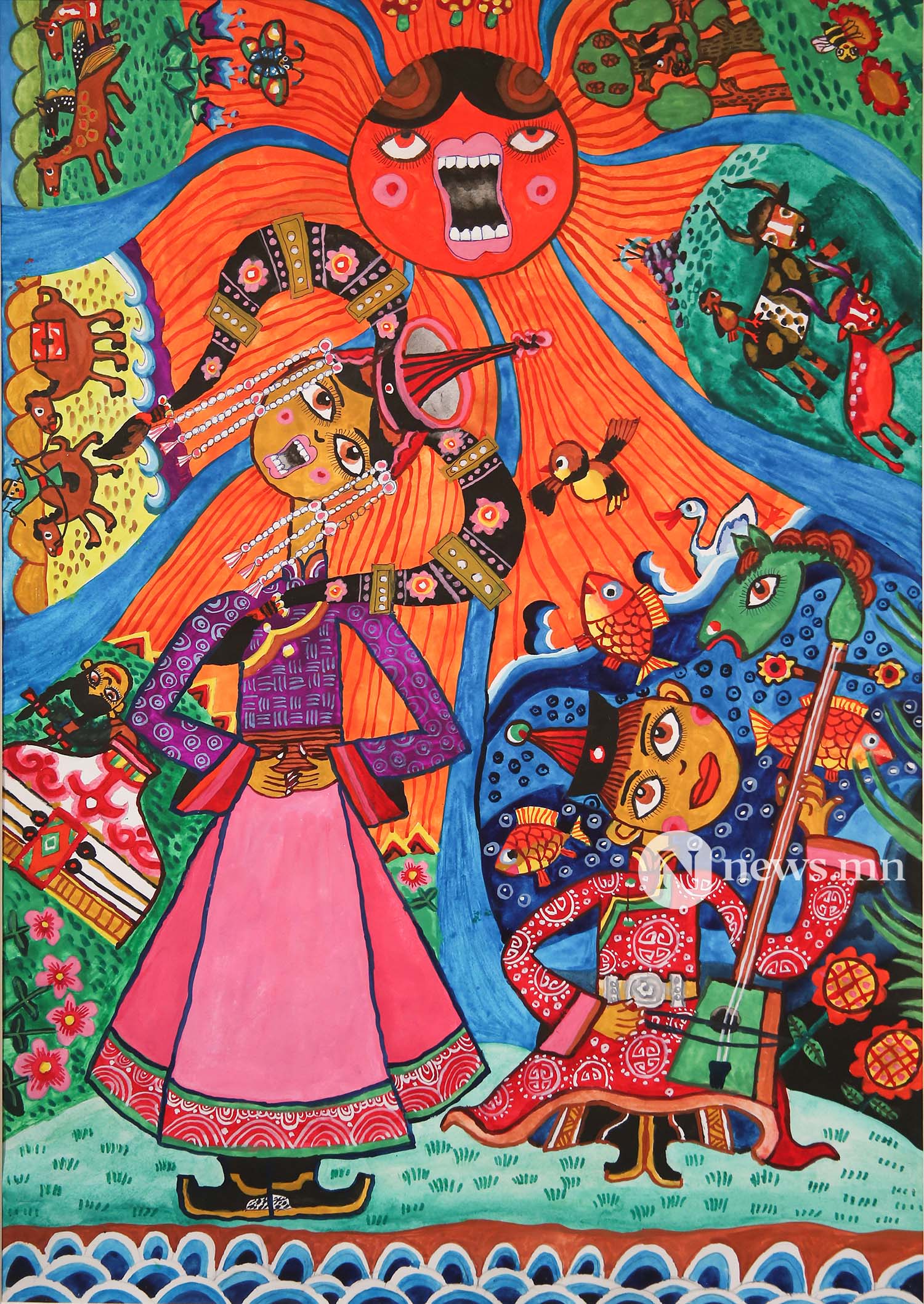 Монгол АРТ галерей Хүүхдийн зургийн уралдаан (57)
