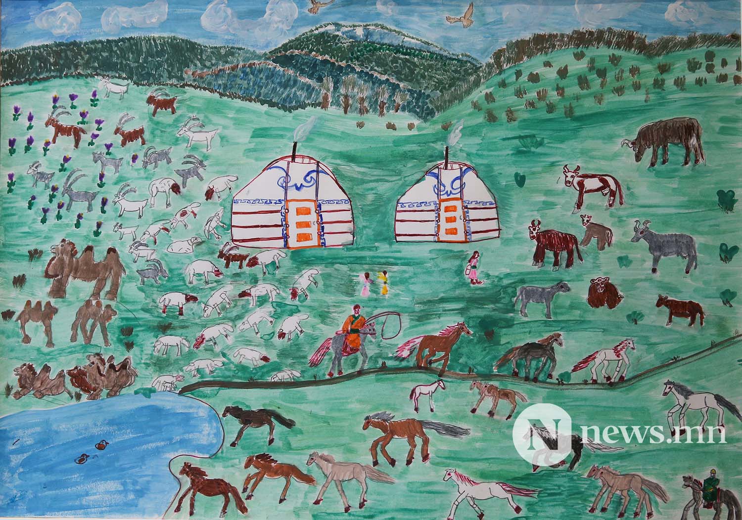 Монгол АРТ галерей Хүүхдийн зургийн уралдаан (88)