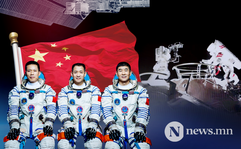 Хятадын сансрын нисэгчид анх удаа задгай сансарт алхлаа