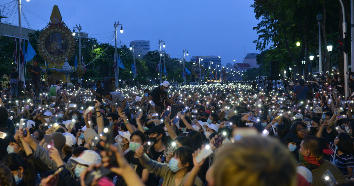 Thailand: Students protest on the street