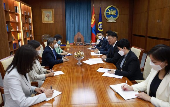 Монгол Улсын Ерөнхийлөгч НҮБ-ын Суурин зохицуулагч Тапан Мишраг хүлээн авч уулзав