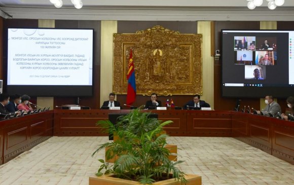 Монгол Улс, ОХУ-ын парламент хоорондын цахим уулзалт болов