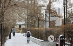 Улаанбаатарт өдөртөө 0 градус орчим байна
