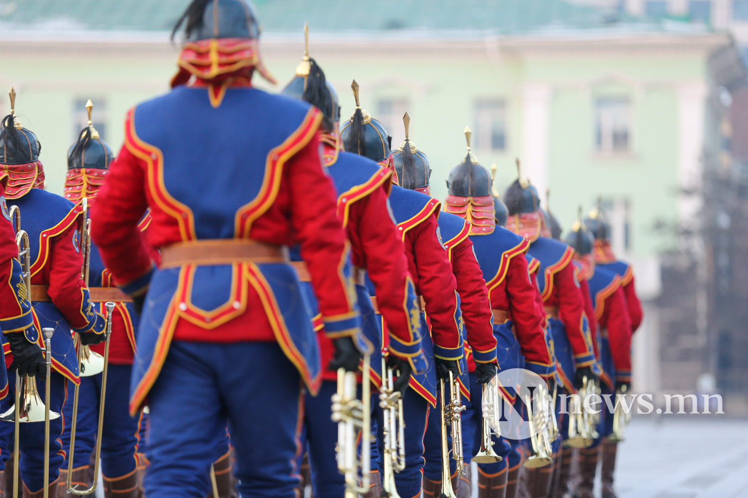 Монгол Улсын Төрийн далбаа мандуулах ёслол боллоо (14 of 14)