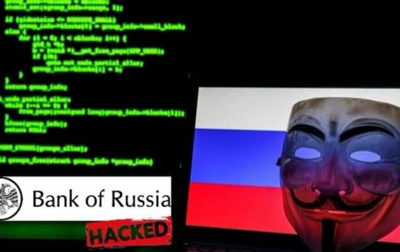 Anonymous хакер бүлэг ОХУ-ын Төв банкийг сүрдүүлэв