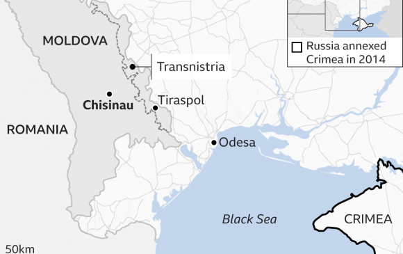 Молдавын дэлбэрэлтэд Орос, Украин хоёр бие биенээ буруутгав