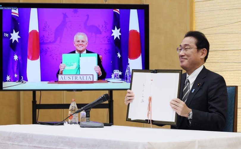Батлан хамгаалахын бат харилцаатай Япон ба Австрали