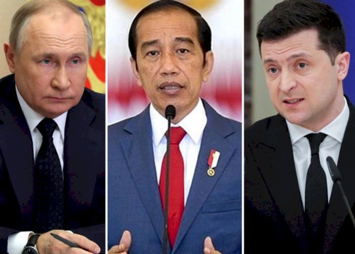 Индонезийн ерөнхийлөгч Зеленский, Путин хоёртой уулзана