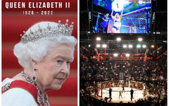 “UFC” Хатан хаанд хүндэтгэл үзүүлэх үед үзэгчид дургүйцлээ илэрхийлэв