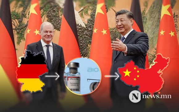 Германы ятгалгаар Хятад анхны гадаад вакцинаа хүлээж авлаа