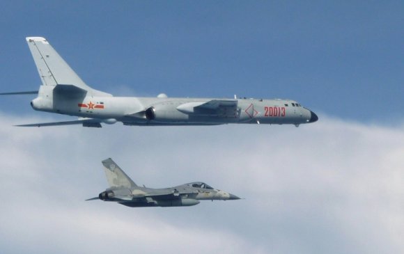 Хятадын байлдааны онгоц Солонгосын хамгаалалтын бүсэд нэвтрэв