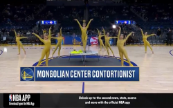 Монголын уран нугаралтын үзүүлбэр NBA-ийн талбайд