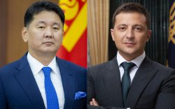 Монгол Улс, Украин улсын төрийн тэргүүн нар утсаар ярив