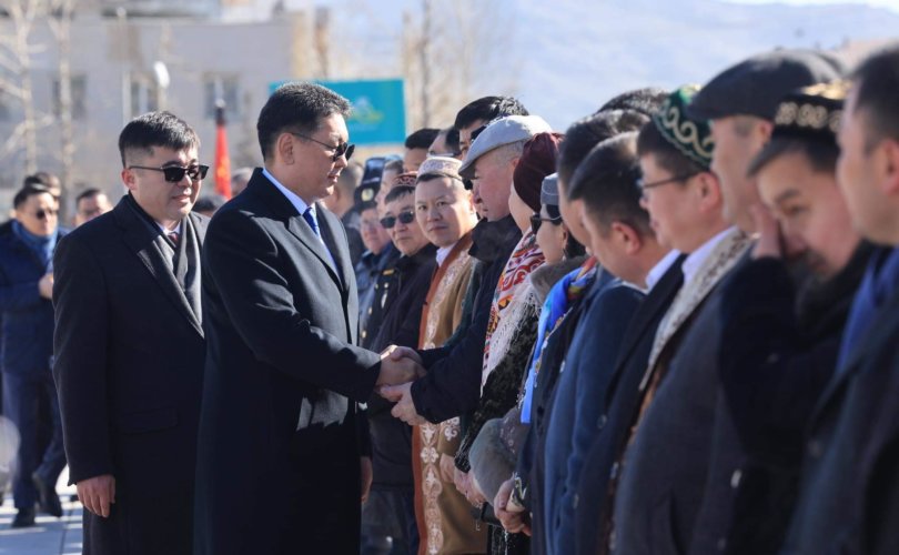 Монгол Улсын Ерөнхийлөгч У.Хүрэлсүх Баян-Өлгий аймагт ажиллаж байна