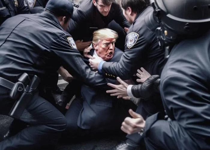 Трампын зургийг хуурамчаар хийсэн сэтгүүлчийг "шийтгэжээ"