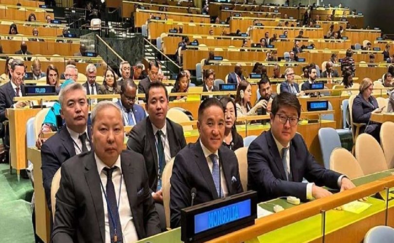 НҮБ-ын Гамшгийн эрсдэлийг бууруулах Дээд түвшний уулзалтад оролцож байна