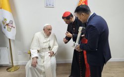 АН-ын тэргүүн дэд дарга С.Баярцогт Пап Францист бараалхав