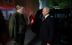 Путин ОХУ-ын өмнөд хэсгийн цэргийн штабт айлчлав