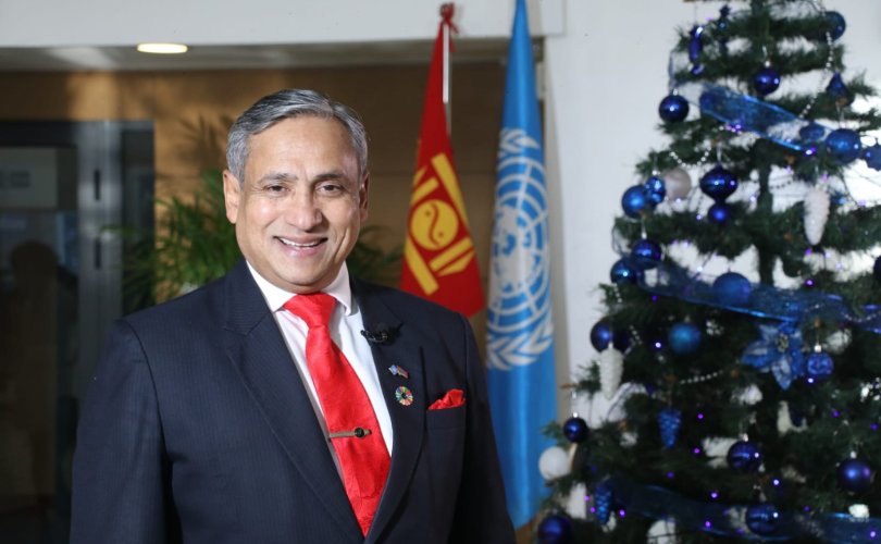 НҮБ-ын Суурин зохицуулагч Тапан Мишрагийн Шинэ жилийн мэндчилгээ 