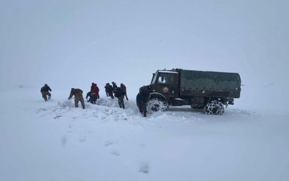 Увс аймгийн Хяргас, Малчин сум хамгийн их цастай байна