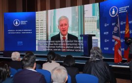 “Монгол Улс Ардчиллын Баянбүрд” олон улсын хурал эхэллээ
