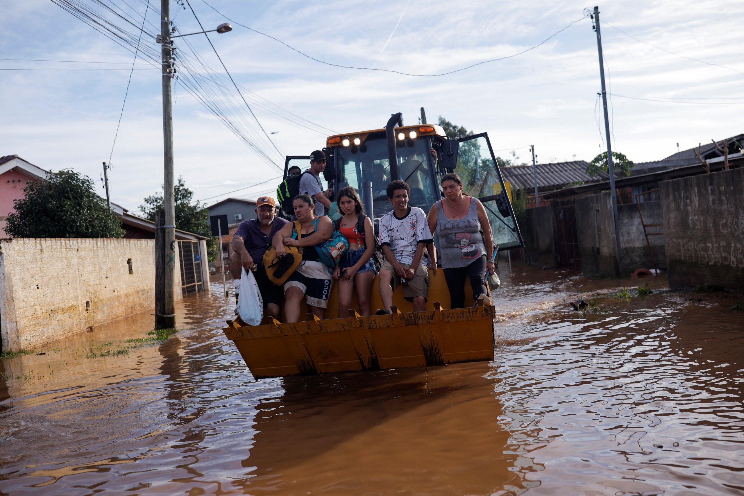 Flooding due to heavy rains in Rio Grande do Sul