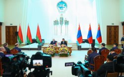 Ерөнхийлөгч У.Хүрэлсүх, А.Г.Лукашенко нар мэдээлэл хийлээ