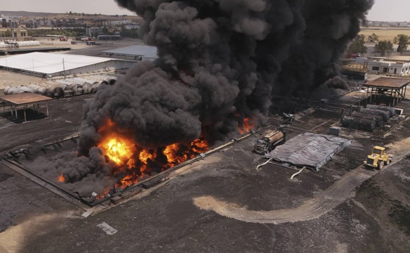 Иракийн газрын тосны үйлдвэрт гал гарчээ