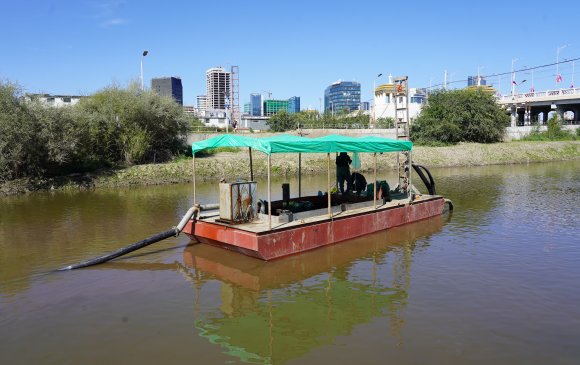 “River dredge pump” технологи ашиглагдаж байна