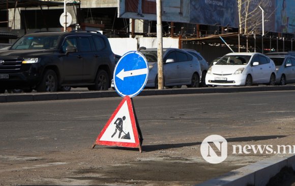 “Гранд плаза” хүртэлх авто замыг шинэчилж байна