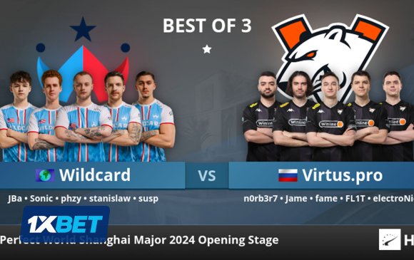 Сонжоо: Wildcard vs Virtus.pro