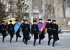 Төрийн далбаа мандуулах ёслолыг "Тэмүүжин өрлөг" сургуулиас эхлүүллээ