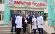 Австрийн эмч нар төмөр замын эмнэлэгт зочлов