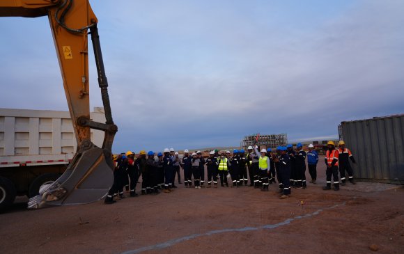 Газрын тос боловсруулах үйлдвэрийн 4 дүгээр багц ажлыг эхлүүлжээ